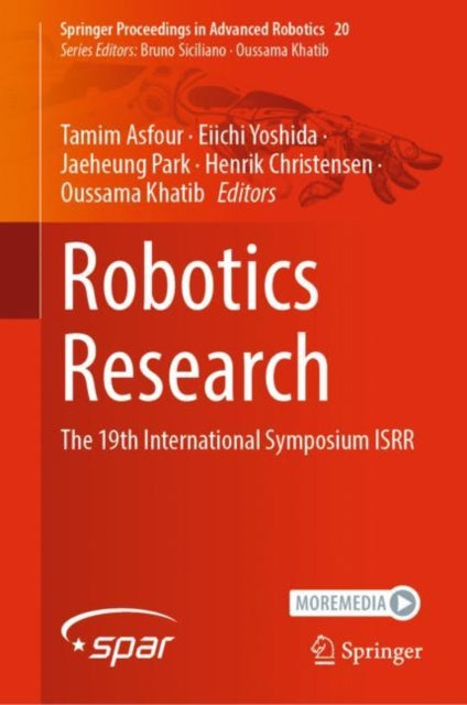 Book cover of: Robotics Research. By: Tamim Asfour