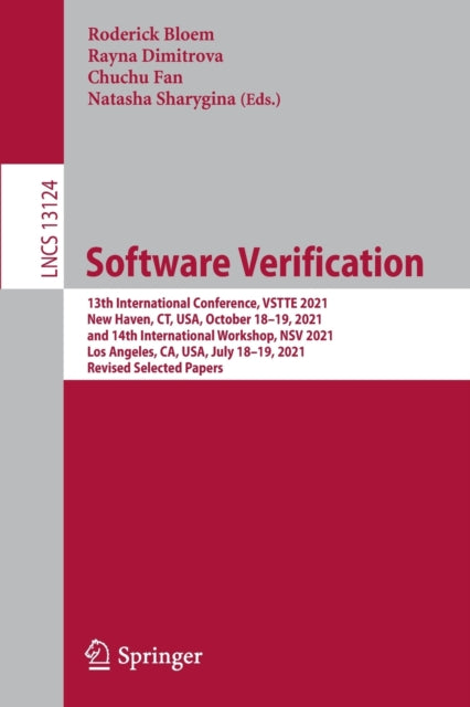 Book cover of: Software Verification. By: Roderick Bloem