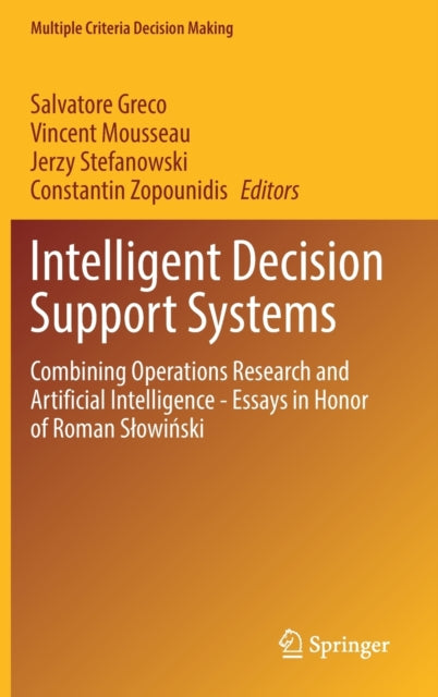 Book cover of: Intelligent Decision Support Systems. By: Salvatore Greco