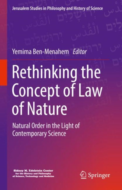 Book cover of: Rethinking the Concept of Law of Nature. By: Yemima Ben-Menahem