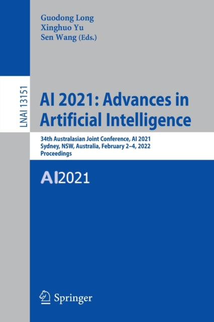 Book cover of: AI 2021: Advances in Artificial Intelligence. By: Guodong Long
