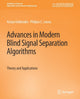 Book cover of: Advances in Modern Blind Signal Separation Algorithms. By: Kostas Kokkinakis