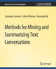 Book cover of: Methods for Mining and Summarizing Text Conversations. By: Giuseppe Carenini​&zwnj;