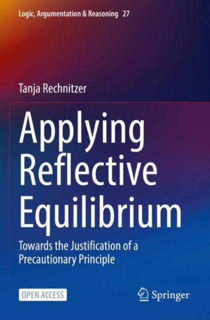 Book cover of: Applying Reflective Equilibrium. By: Tanja Rechnitzer