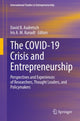 Book cover of: COVID-19 Crisis and Entrepreneurship. By: David B. Audretsch