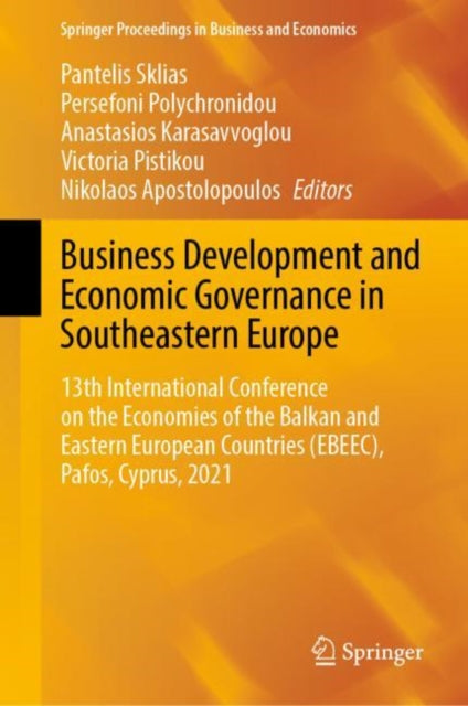 Book cover of: Business Development and Economic Governance in Southeastern Europe. By: Pantelis Sklias
