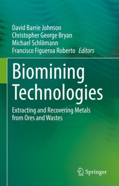 Book cover of: Biomining Technologies. By: David Barrie Johnson