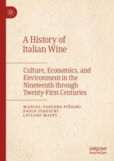 Book cover of: History of Italian Wine. By: Manuel Vaquero Piñeiro