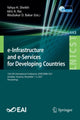 Book cover of: e-Infrastructure and e-Services for Developing Countries. By: Yahya H. Sheikh