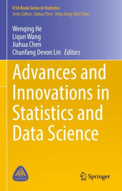 Book cover of: Advances and Innovations in Statistics and Data Science. By: Wenqing He