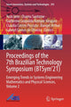 Book cover of: Proceedings of the 7th Brazilian Technology Symposium (BTSym’21). By: Yuzo Iano