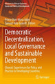 Book cover of: Democratic Decentralization, Local Governance and Sustainable Development. By: Prince Osei-Wusu Adjei