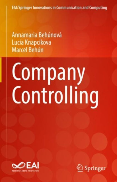 Book cover of: Company Controlling. By: Annamaria Behúnová