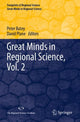Book cover of: Great Minds in Regional Science, Vol. 2. By: Peter Batey