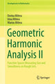 Book cover of: Geometric Harmonic Analysis II. By: Dorina Mitrea