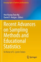 Book cover of: Recent Advances on Sampling Methods and Educational Statistics. By: Hon Keung Tony Ng