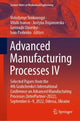 Book cover of: Advanced Manufacturing Processes IV. By: Volodymyr Tonkonogyi
