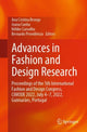 Book cover of: Advances in Fashion and Design Research. By: Ana Cristina Broega
