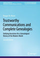 Book cover of: Trustworthy Communications and Complete Genealogies. By: Reagan Moore