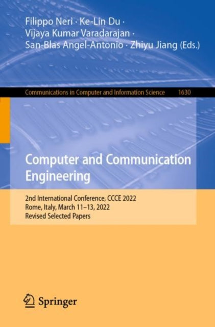 Book cover of: Computer and Communication Engineering. By: Filippo Neri