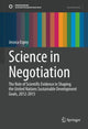 Book cover of: Science in Negotiation. By: Jessica Espey