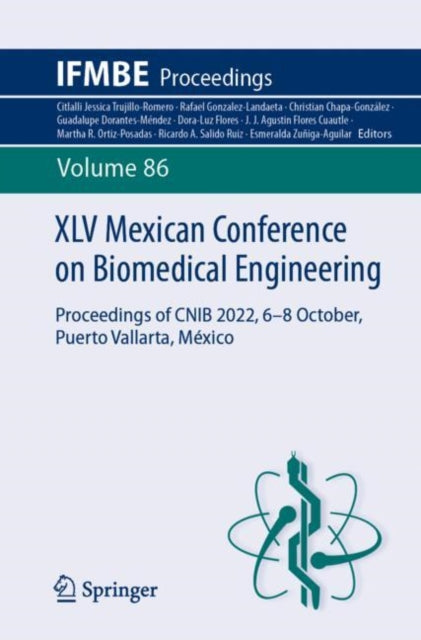 Book cover of: XLV Mexican Conference on Biomedical Engineering. By: Citlalli Jessica Trujillo-Romero
