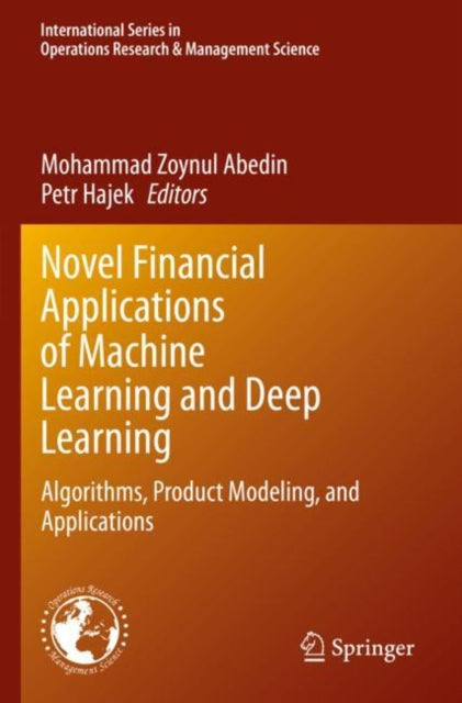 Book cover of: Novel Financial Applications of Machine Learning and Deep Learning