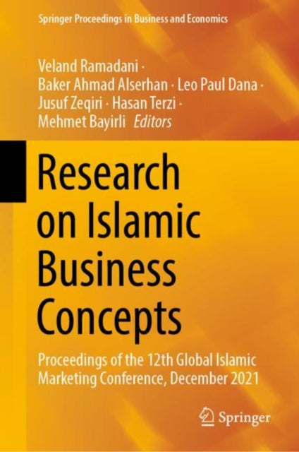 Book cover of: Research on Islamic Business Concepts. By: Veland Ramadani