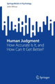 Book cover of: Human Judgment. By: John Wilcox