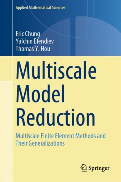 Book cover of: Multiscale Model Reduction. By: Eric Chung