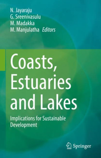 Book cover of: Coasts, Estuaries and Lakes. By: N. Jayaraju