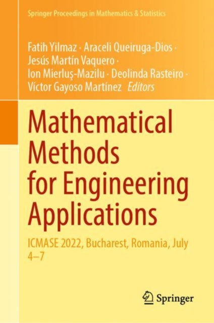 Book cover of: Mathematical Methods for Engineering Applications. By: Fatih Yilmaz