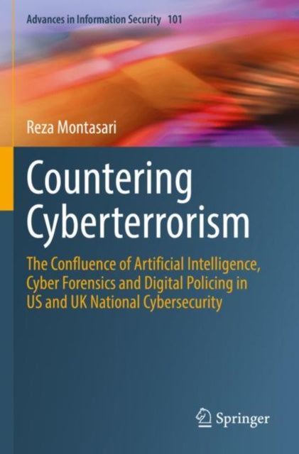 Book cover of: Countering Cyberterrorism. By: Reza Montasari