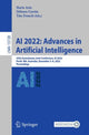 Book cover of: AI 2022: Advances in Artificial Intelligence. By: Haris Aziz
