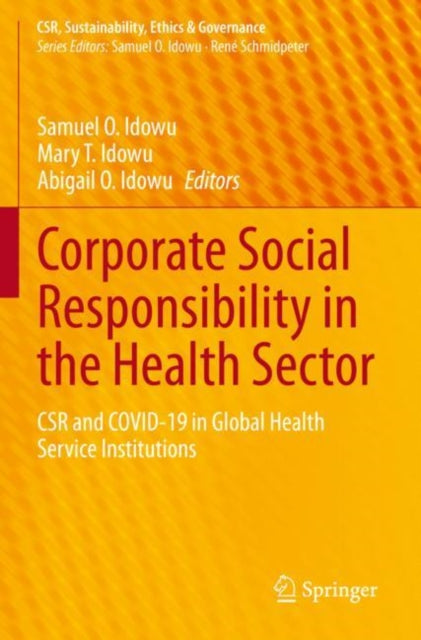 Book cover of: Corporate Social Responsibility in the Health Sector