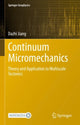 Book cover of: Continuum Micromechanics. By: Dazhi Jiang