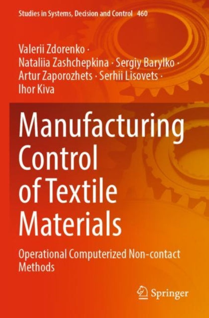 Book cover of: Manufacturing Control of Textile Materials. By: Valerii Zdorenko