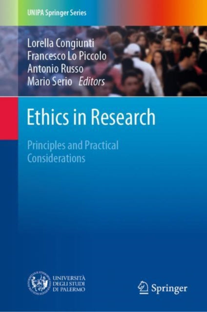 Book cover of: Ethics in Research. By: Lorella Congiunti