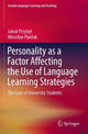 Book cover of: Personality as a Factor Affecting the Use of Language Learning Strategies. By: Jakub Przybył