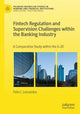 Book cover of: Fintech Regulation and Supervision Challenges within the Banking Industry. By: Felix I. Lessambo