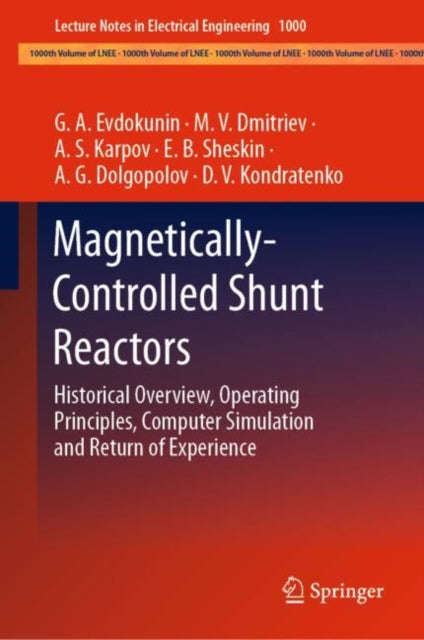 Book cover of: Magnetically-Controlled Shunt Reactors. By: G. A. Evdokunin