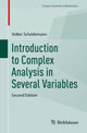 Book cover of: Introduction to Complex Analysis in Several Variables. By: Volker Scheidemann