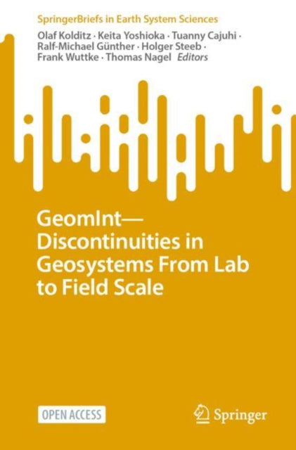 Book cover of: GeomInt—Discontinuities in Geosystems From Lab to Field Scale. By: Olaf Kolditz
