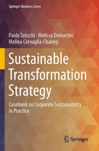 Book cover of: Sustainable Transformation Strategy. By: Paolo Taticchi