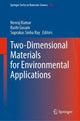 Book cover of: Two-Dimensional Materials for Environmental Applications. By: Neeraj Kumar
