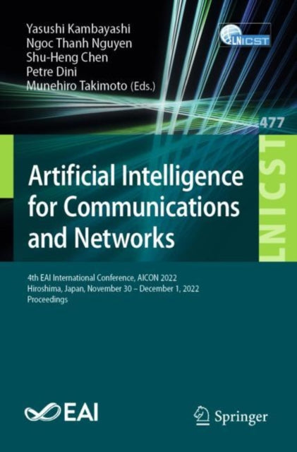 Book cover of: Artificial Intelligence for Communications and Networks. By: Yasushi Kambayashi