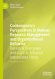 Book cover of: Contemporary Perspectives in Human Resource Management and Organizational Behavior. By: Riann Singh