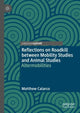 Book cover of: Reflections on Roadkill between Mobility Studies and Animal Studies. By: Matthew Calarco