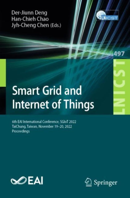 Book cover of: Smart Grid and Internet of Things. By: Der-Jiunn Deng