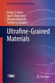 Book cover of: Ultrafine-Grained Materials. By: Ruslan Z. Valiev
